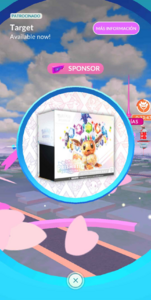 Poképarada seleccionada para la colaboración.