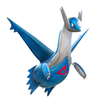 Latios en Pokkén Tournament.