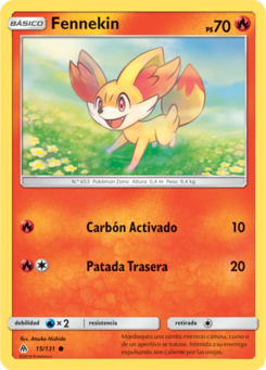 Carta de Fennekin