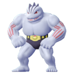 Imagen de Machoke en Pokémon: Let's Go, Pikachu! y Pokémon: Let's Go, Eevee!