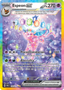 Versión Rara Ilustración Especial de la carta en Evoluciones Prismáticas