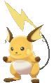 Imagen de Raichu macho en Pokémon Espada y Pokémon Escudo