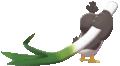 Imagen posterior de Farfetch’d de Galar en la octava generación