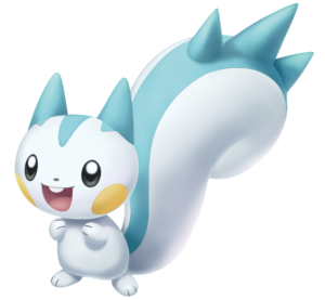 Pachirisu en Pokémon Diamante Brillante y Perla Reluciente.