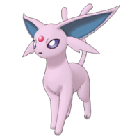 Espeon en Pokémon Masters EX.