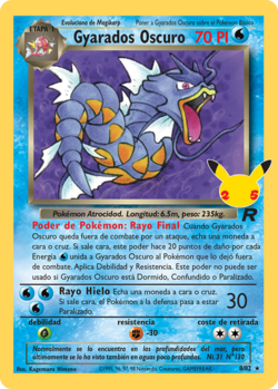 Gyarados Oscuro (Team Rocket TCG) - WikiDex, la enciclopedia Pokémon