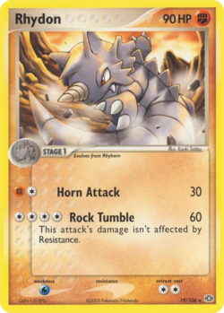 Rhydon (Emerald TCG) - WikiDex, la enciclopedia Pokémon