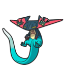 Icono de Dragapult en Pokémon Escarlata y Púrpura