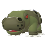 Imagen de Hippowdon variocolor hembra en Leyendas Pokémon: Z-A