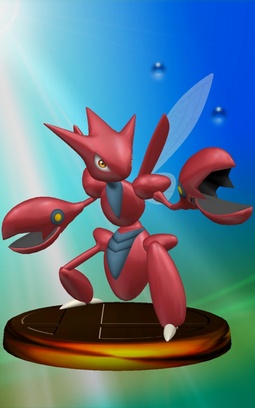 Trofeo de Scizor en Melee.