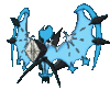 Imagen posterior de Necrozma alas del alba en Pokémon Sol, Pokémon Luna, Pokémon Ultrasol y Pokémon Ultraluna