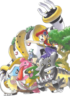 Ilustración de todos los Pokémon de Diamond/Diamante