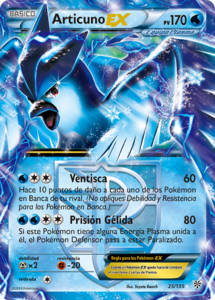 Articuno-EX (Tormenta Plasma TCG) - WikiDex, la enciclopedia Pokémon