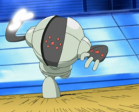 Registeel de Brandon/Valente usando garra metal/garra de metal.
