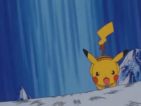 Pikachu usando agilidad.