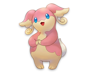 Audino en Pokémon Mundo megamisterioso.