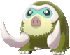Imagen de Mamoswine variocolor macho en Pokémon Espada y Pokémon Escudo
