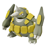 Imagen de Rhyperior variocolor macho en Leyendas Pokémon: Arceus