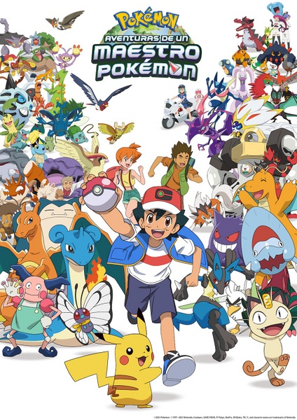 Archivo:Póster de Pokémon Aventuras de un maestro Pokémon.jpg