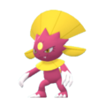 Imagen de Weavile variocolor macho en Pokémon Diamante Brillante y Pokémon Perla Reluciente