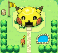 Base de Pikachu remodelada.