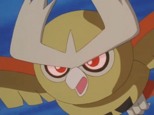 Noctowl usando hipnosis.