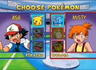 Ash contra Misty en Pokémon Puzzle League.