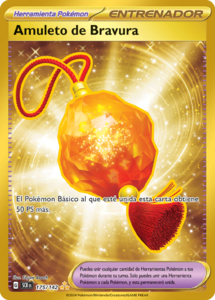 Versión Rara Híper de la carta en Corona Astral