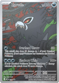 Carta promo de Zarude.