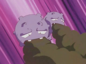 Weezing usando pantallahumo.