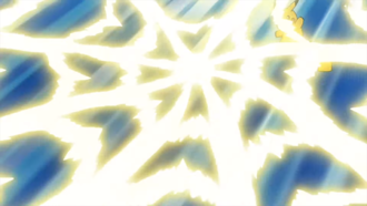 Pikachu de Ash usando electrotela.