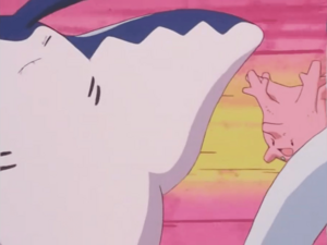 Corsola usando placaje.