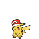 Icono del Pikachu con gorra Kalos en Pokémon Escarlata y Púrpura