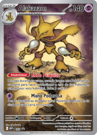 Carta promo de Alakazam.