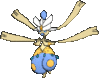 Imagen de Mega-Medicham variocolor en Pokémon X, Pokémon Y, Pokémon Rubí Omega, Pokémon Zafiro Alfa, Pokémon Sol, Pokémon Luna, Pokémon Ultrasol y Pokémon Ultraluna