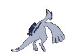 Imagen posterior de Lugia en Pokémon X, Pokémon Y, Pokémon Rubí Omega, Pokémon Zafiro Alfa, Pokémon Sol, Pokémon Luna, Pokémon Ultrasol y Pokémon Ultraluna