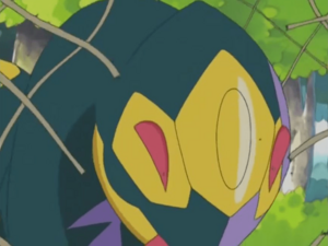 Seviper usando Mordida/Mordisco.