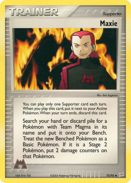 Archivo:Maxie (Team Magma vs Team Aqua TCG).png