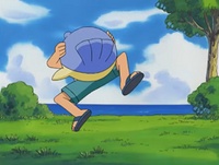 Spheal usando golpe cuerpo.