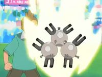 Magneton usando rayo.