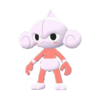Imagen de Meditite variocolor hembra en Leyendas Pokémon: Z-A