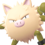 Icono de Primeape variocolor en Leyendas Pokémon: Z-A