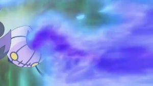 Un Chandelure usando Infierno.