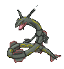 Imagen de Rayquaza variocolor en Pokémon X, Pokémon Y, Pokémon Rubí Omega, Pokémon Zafiro Alfa, Pokémon Sol, Pokémon Luna, Pokémon Ultrasol y Pokémon Ultraluna