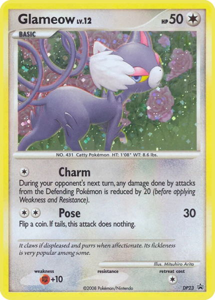 Archivo:Glameow (DP Promo 23 TCG).png