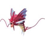 Imagen de Mega-Gyarados variocolor en Pokémon: Let's Go, Pikachu! y Pokémon: Let's Go, Eevee!