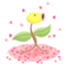 Pegatina Bellsprout CD GO.png