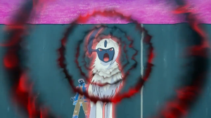 Absol usando canto mortal.
