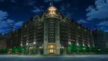 Gran Hotel Ricachilton en el anime