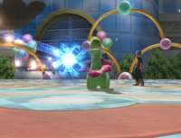 Esfera aural en Pokémon Battle Revolution.